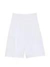 N°21 White Shorts In White