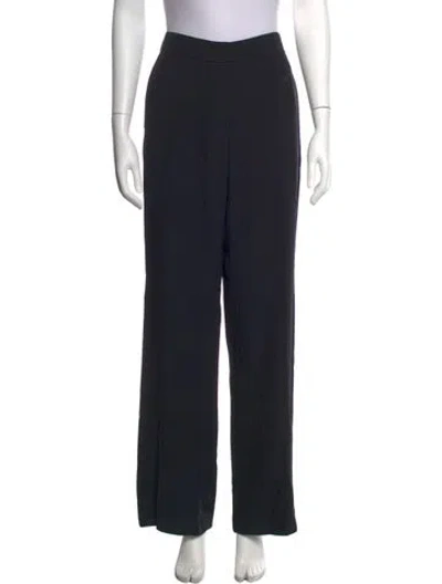 Pre-owned N°21 Wide Leg Pants In Black