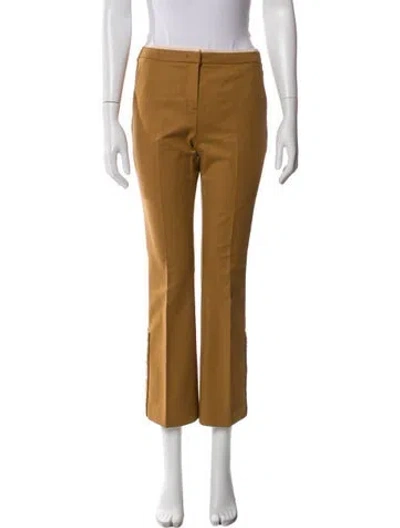 Pre-owned N°21 Wide Leg Pants In Brown