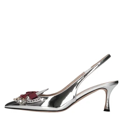N°21 With Heel In Silver