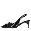 N°21 With Heel In Nero Neri E Grigi