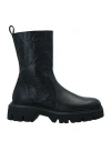 N°21 Woman Ankle Boots Black Size 6 Soft Leather In Black