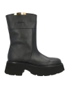 N°21 Woman Ankle Boots Black Size 9 Leather