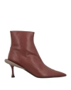 N°21 Mesh-panelled 88mm Boots In Brown