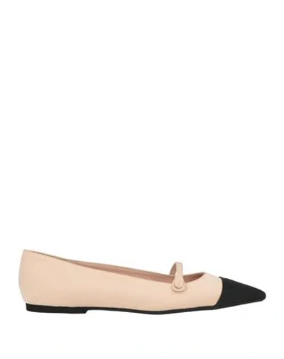 N°21 Woman Ballet Flats Blush Size 8 Textile Fibers In Pink