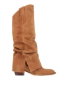 N°21 Woman Boot Camel Size 6 Leather In Sand