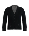 N°21 Woman Cardigan Black Size 12 Virgin Wool, Polyamide