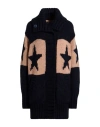 N°21 Woman Cardigan Midnight Blue Size M Acrylic, Alpaca Wool, Polyamide, Wool In Blue