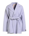 N°21 Woman Coat Lilac Size 2 Wool, Polyamide