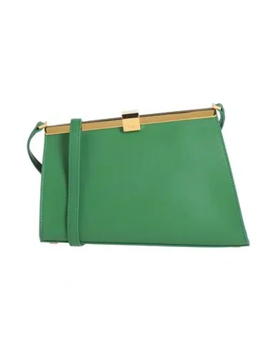 N°21 Woman Cross-body Bag Green Size - Leather