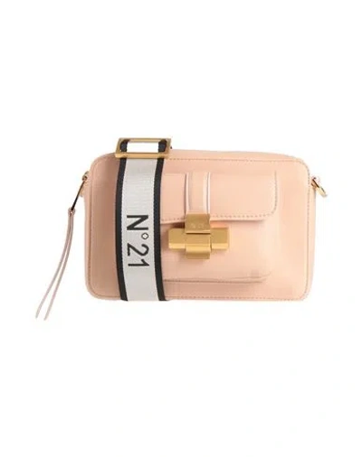 N°21 Woman Cross-body Bag Blush Size - Leather In Pink