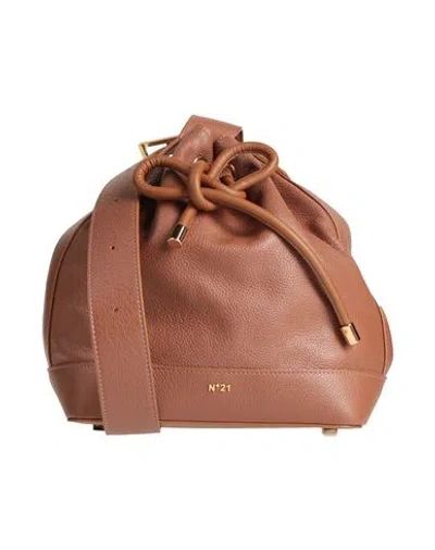 N°21 Woman Cross-body Bag Camel Size - Leather In Brown