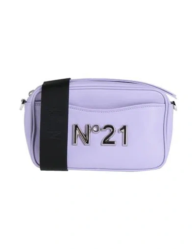 N°21 Woman Cross-body Bag Lilac Size - Leather In Purple