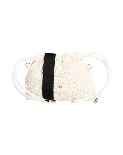 N°21 Woman Cross-body Bag Off White Size - Textile Fibers