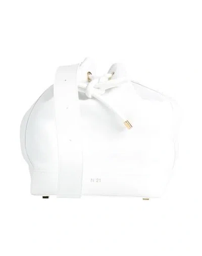N°21 Woman Cross-body Bag White Size - Leather