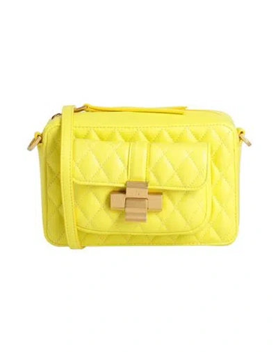 N°21 Woman Cross-body Bag Yellow Size - Leather