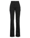 N°21 Woman Pants Black Size 6 Polyester, Wool, Elastane, Viscose, Cotton In Black