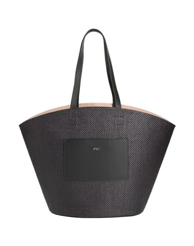 N°21 Woman Handbag Black Size - Leather