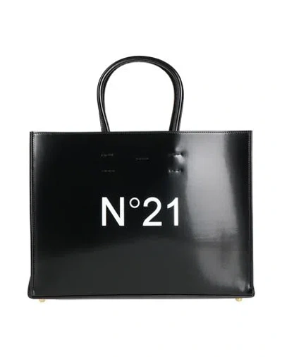 N°21 Woman Handbag Black Size - Leather