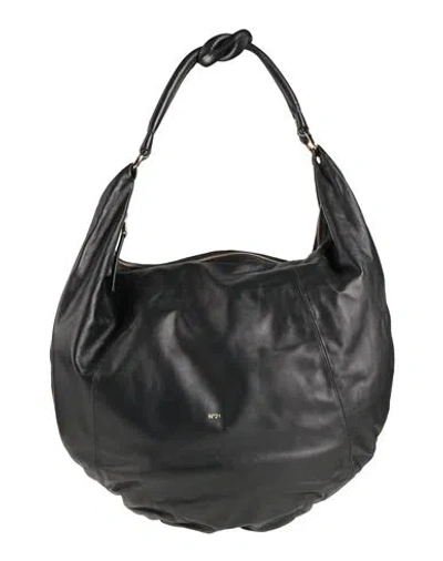 N°21 Woman Handbag Black Size - Leather
