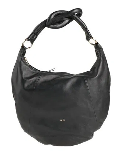N°21 Woman Handbag Black Size - Leather