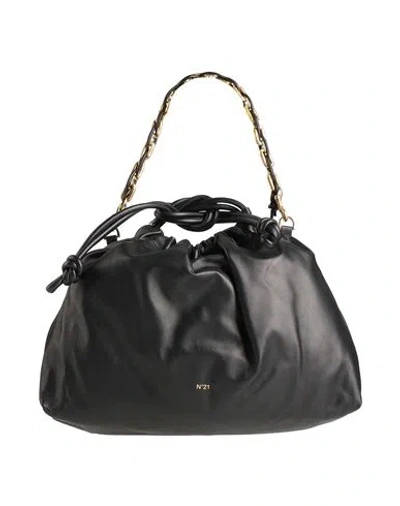 N°21 Woman Handbag Black Size - Leather