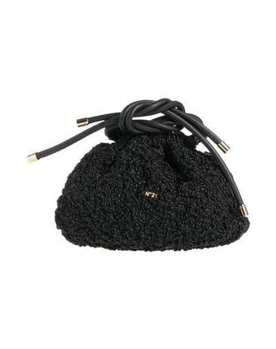 N°21 Woman Handbag Black Size - Textile Fibers