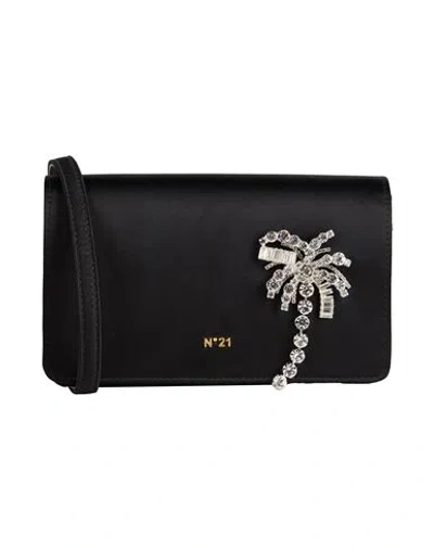N°21 Woman Handbag Black Size - Textile Fibers