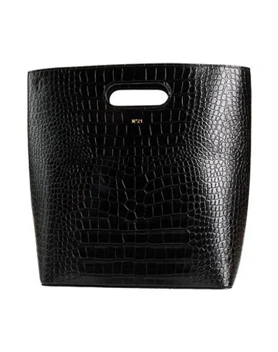 N°21 Woman Handbag Black Size - Textile Fibers