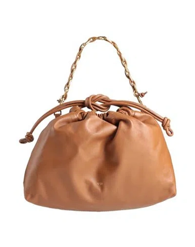 N°21 Woman Handbag Brown Size - Leather