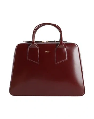 N°21 Woman Handbag Burgundy Size - Leather In Red