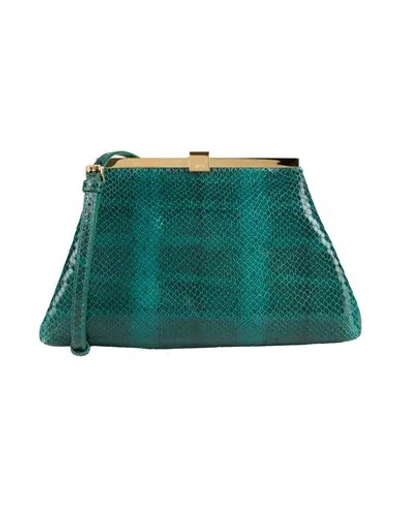 N°21 Woman Handbag Emerald Green Size - Leather