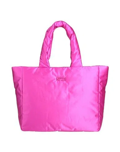 N°21 Woman Handbag Fuchsia Size - Textile Fibers In Pink