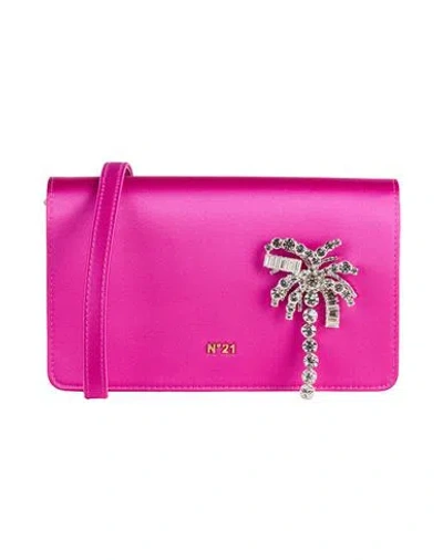 N°21 Woman Handbag Fuchsia Size - Textile Fibers In Pink