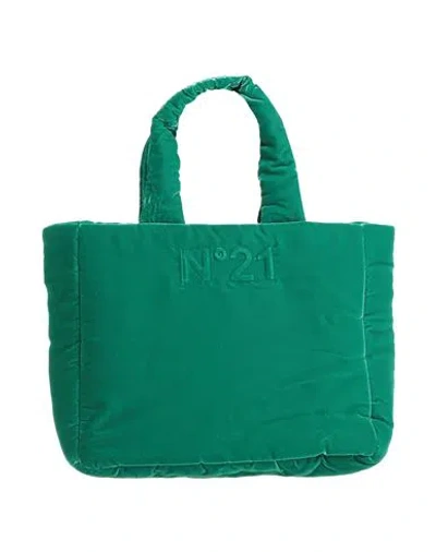 N°21 Woman Handbag Green Size - Textile Fibers