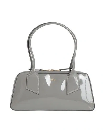 N°21 Woman Handbag Grey Size - Textile Fibers In Gray