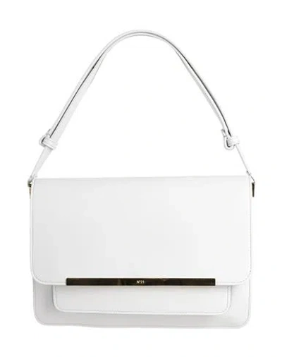 N°21 Woman Handbag Light Grey Size - Leather In White