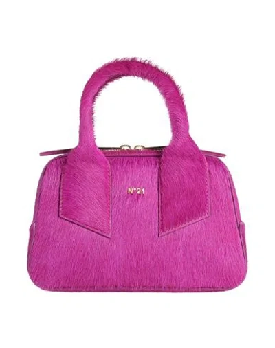 N°21 Woman Handbag Mauve Size - Leather In Pink