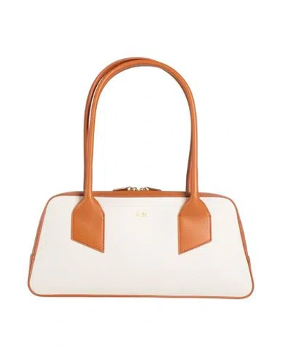 N°21 Woman Handbag Off White Size - Leather, Textile Fibers