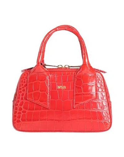 N°21 Woman Handbag Red Size - Leather