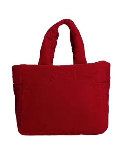 N°21 Woman Handbag Red Size - Textile Fibers