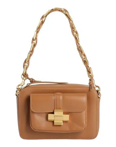 N°21 Woman Handbag Tan Size - Leather In Brown
