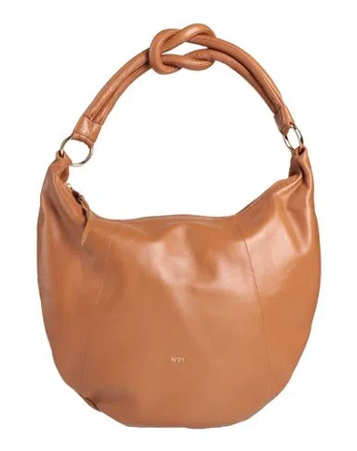 N°21 Woman Handbag Tan Size - Leather In Brown