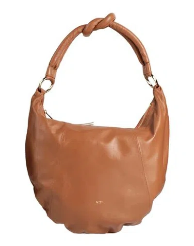 N°21 Woman Handbag Tan Size - Leather In Brown