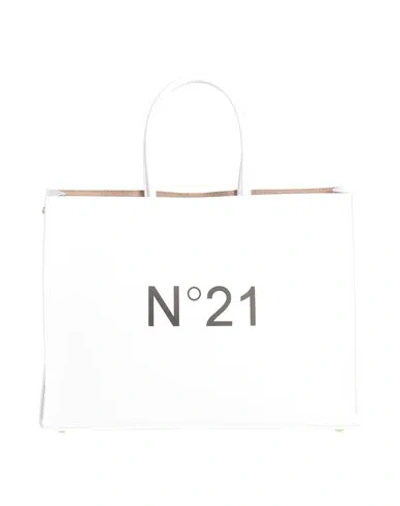 N°21 Woman Handbag White Size - Leather