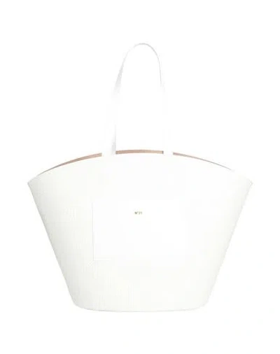 N°21 Woman Handbag White Size - Leather