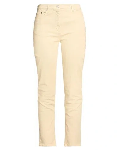 N°21 Woman Jeans Beige Size 29 Cotton, Elastane In Multi