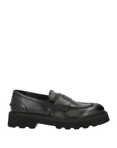 N°21 Woman Loafers Black Size 8 Leather In Multi