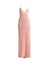 N°21 Woman Maxi Dress Light Pink Size M Polyester, Elastane In Pink