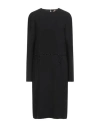 N°21 Woman Midi Dress Black Size 12 Polyester In Black